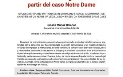 Patrocinio y mecenazgo en España y Francia: análisis comparativo de 20 años de legislación a partir del caso Notre Dame